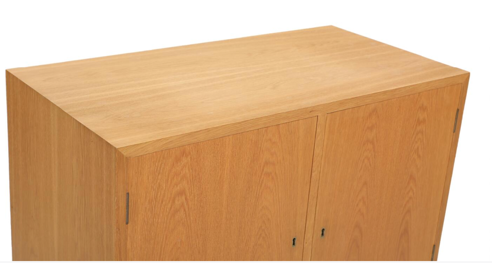 A Danish Oak Cabinet on Stand