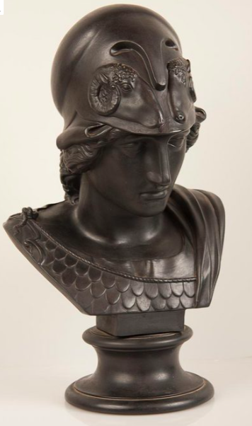 Wedgwood Basalt Bust of Minerva