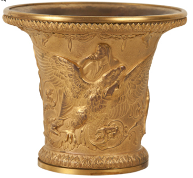 French Bronze D'ore Vase