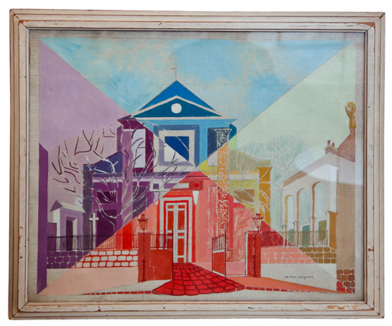 Painting by De Hirsch Margules