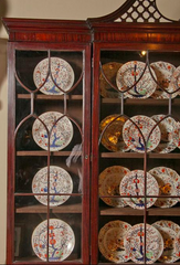 Early 19th Century English Mahogany Breakfront