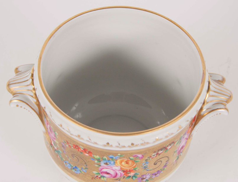 French Ceramic Cachepot by Le Tallec