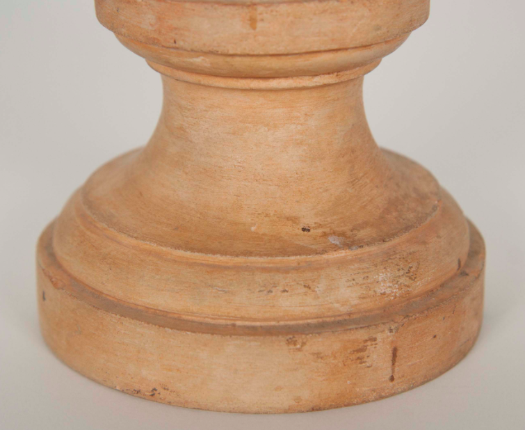 French Terracotta Bust of a Satyr
