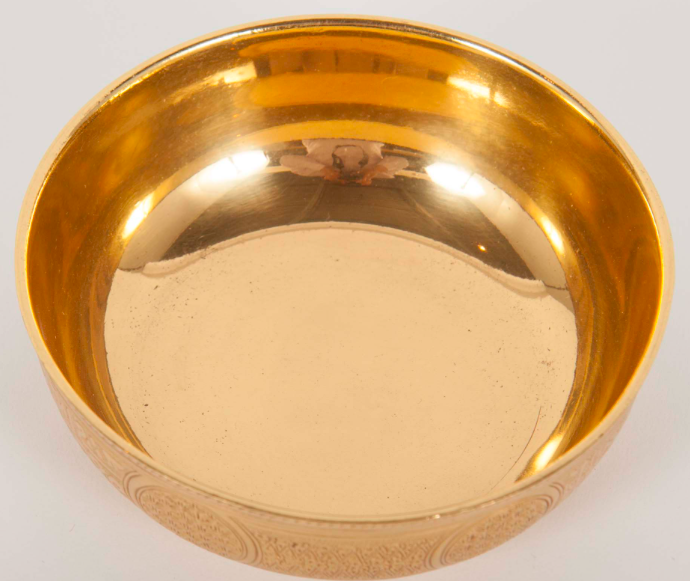 Gilt Bronze Islamic Bowl