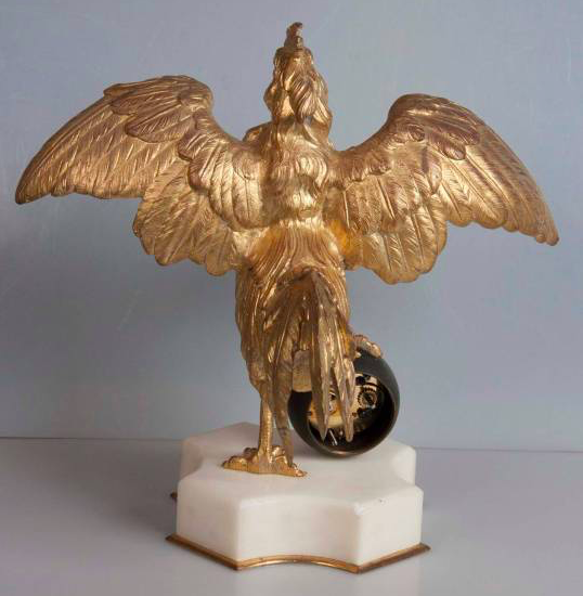 19th Century French Rooster Clock