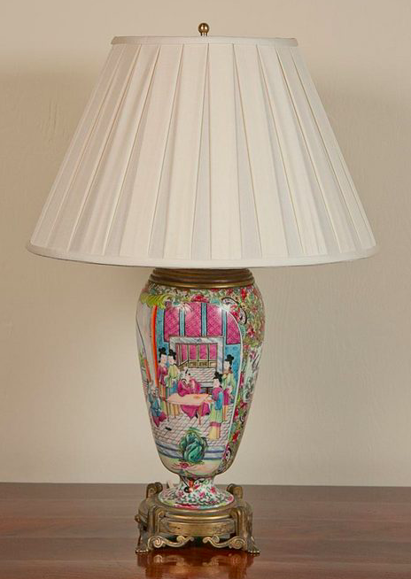 Famille Rose Lamp