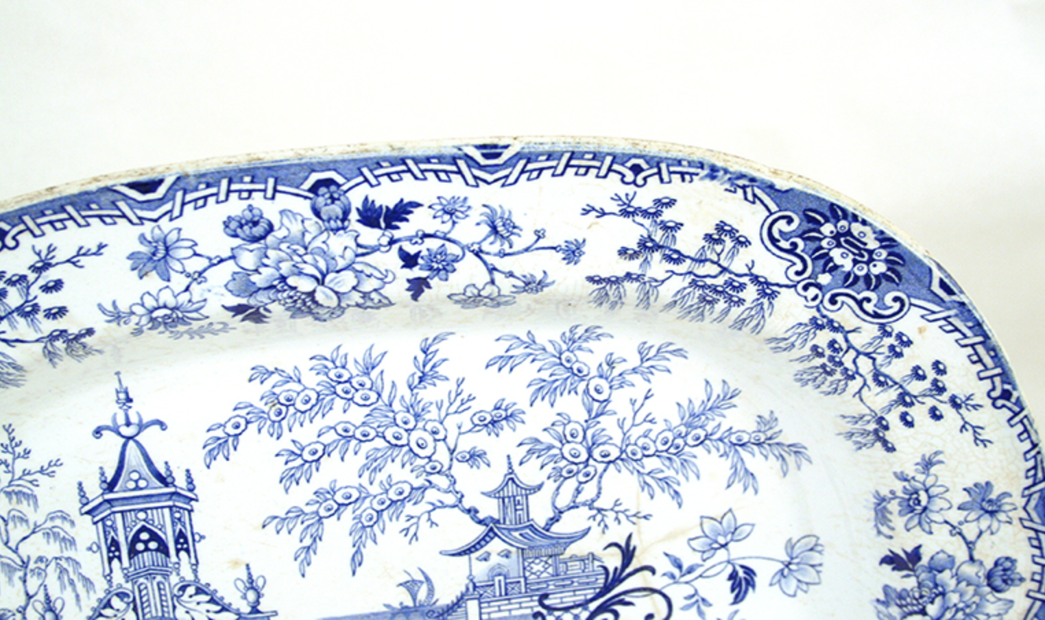Blue Transfer Platter