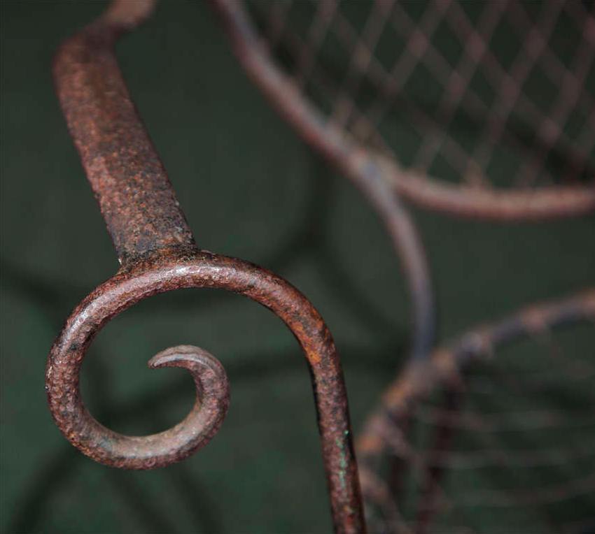 Wrought Iron Armchair
