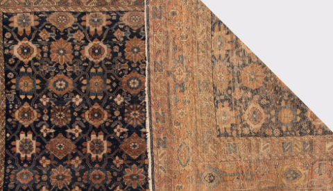 A 19th Century Hamadan Carpet