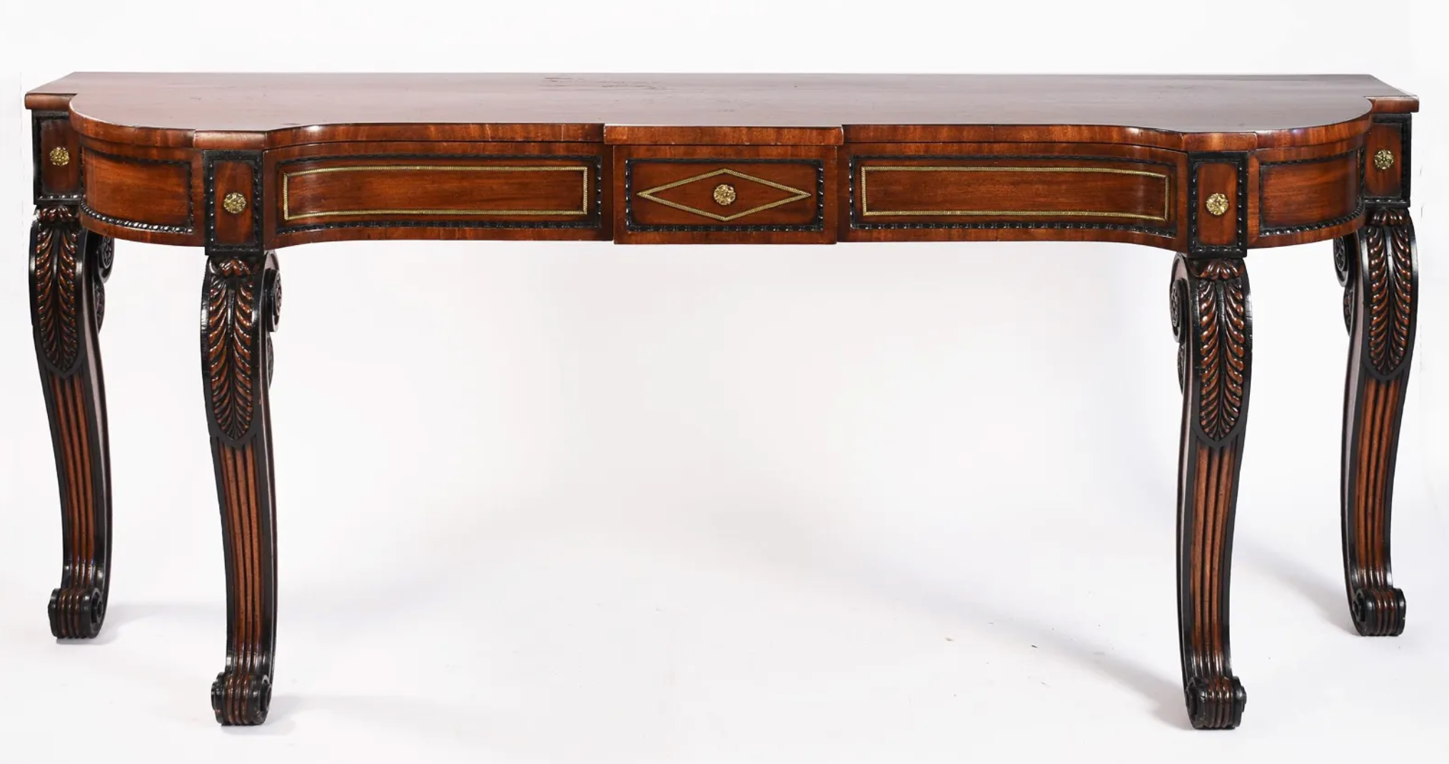 A English Regency Mahogany Side Board