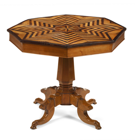 Italian Parquetry Center Table