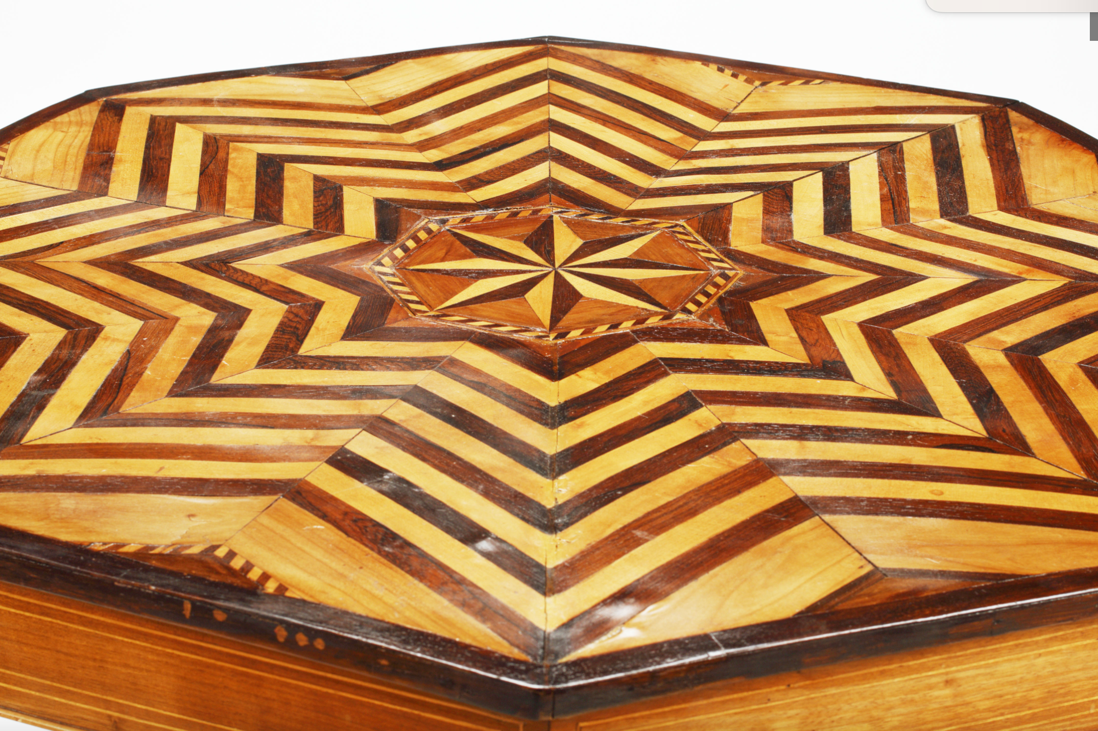 Italian Parquetry Center Table