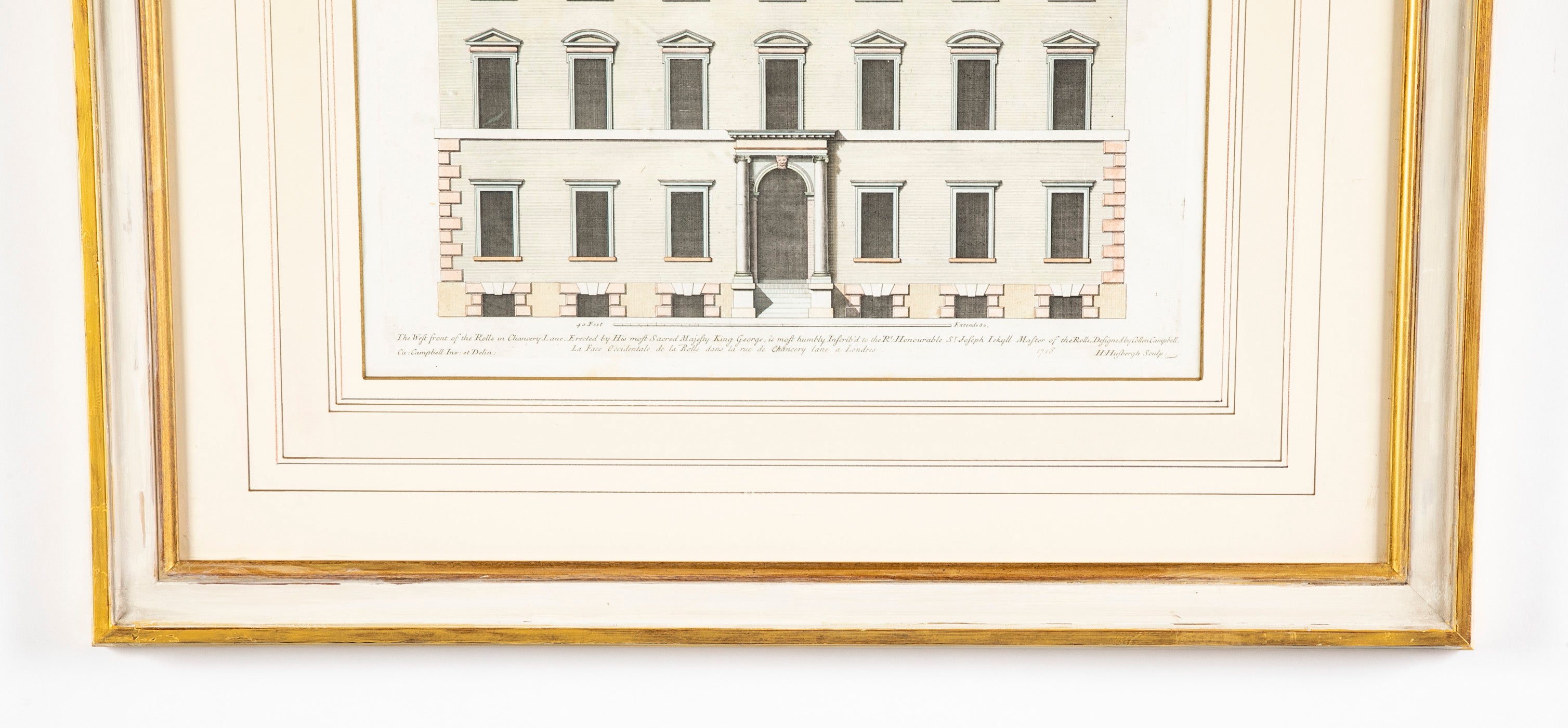 Set of Eight Hand Colored Engravings