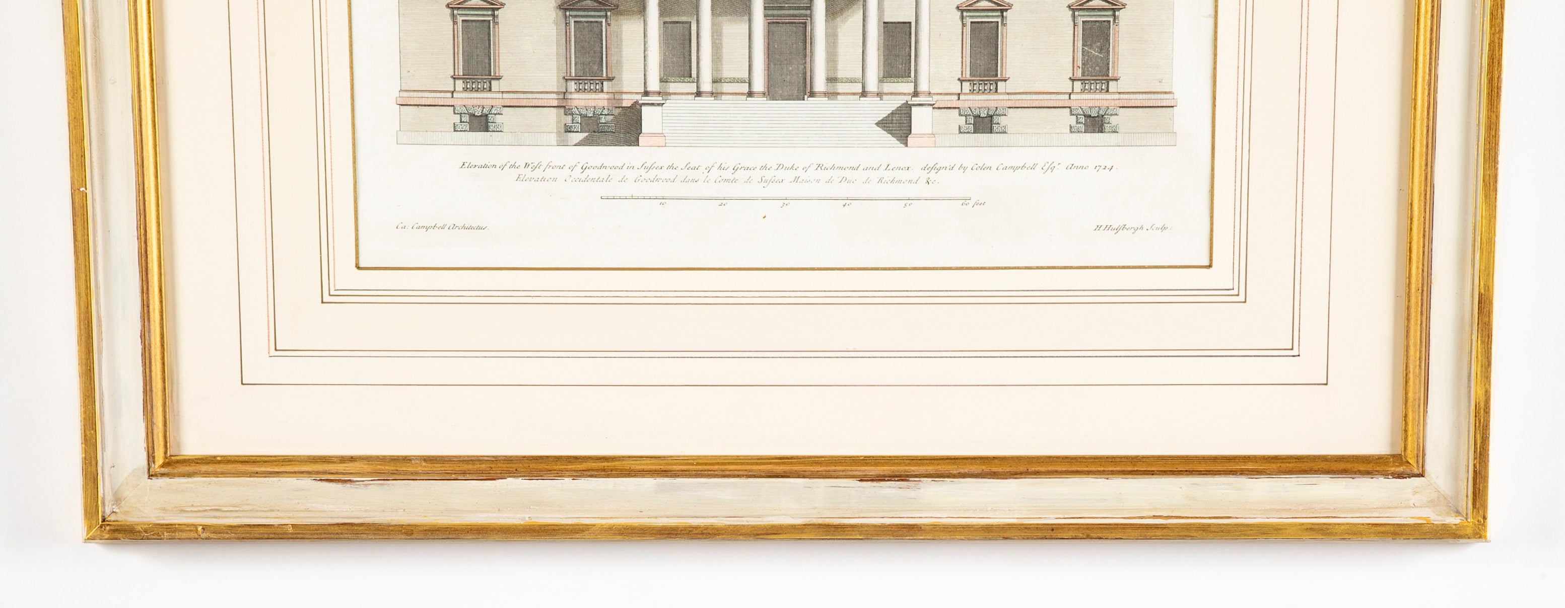 Set of Eight Hand Colored Engravings