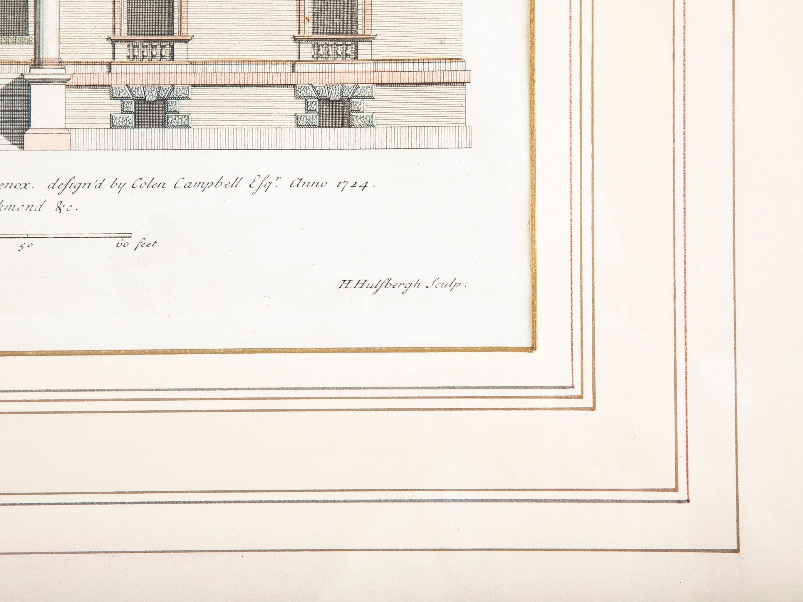 Set of Eight Hand Colored Engravings