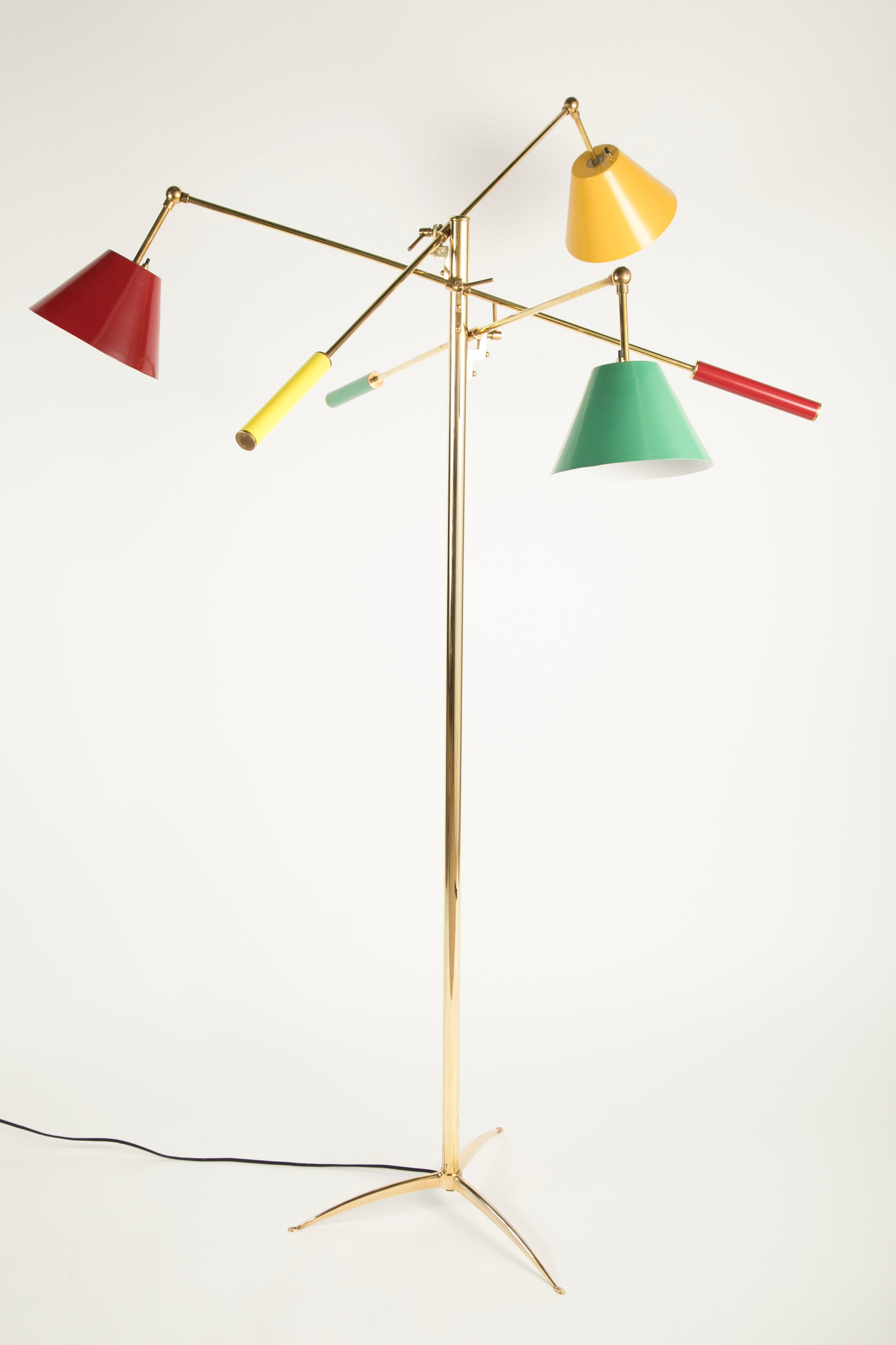 Triennale Floor Lamp Attributed to Gino Sarfatti