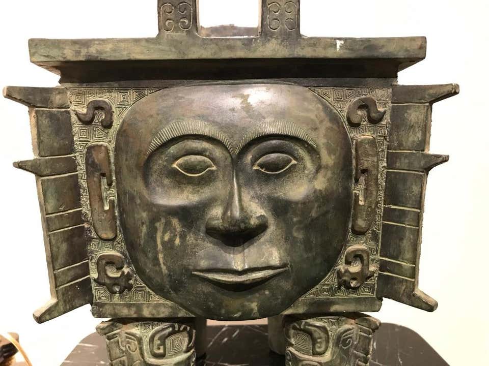 Chinese Archaistic Style Bronze Ritual Vessel