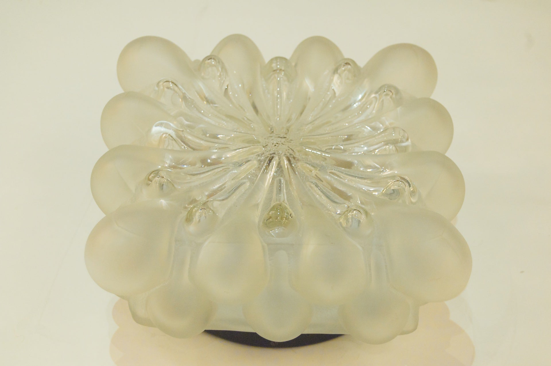 Unique Frosted Bubble Light Flush Mount