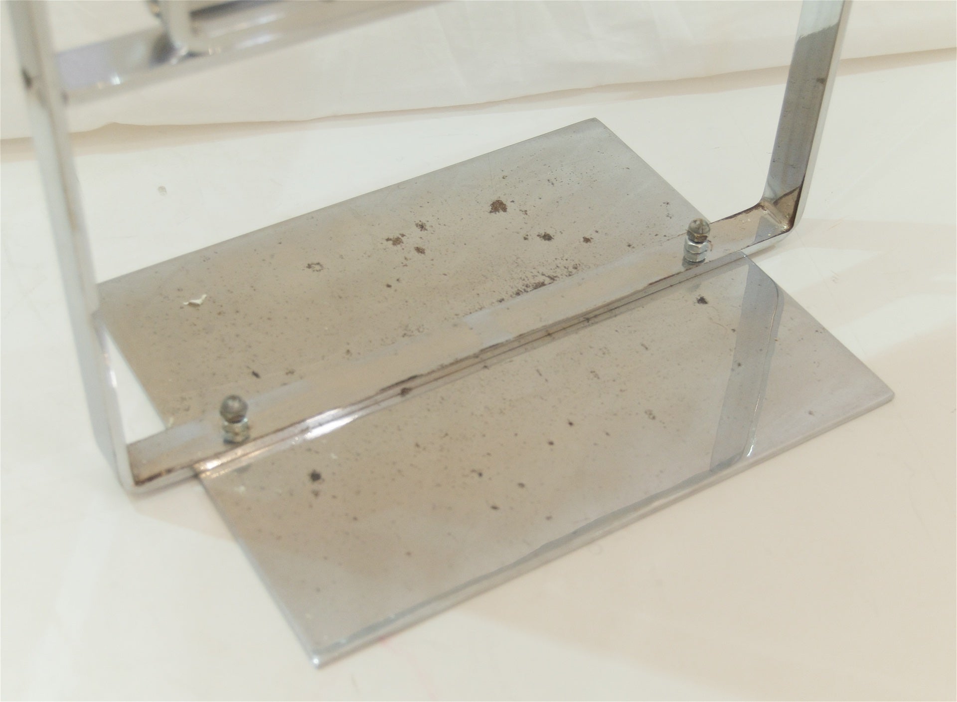 Unusual and Large Double-Sided Deco Display Mirror