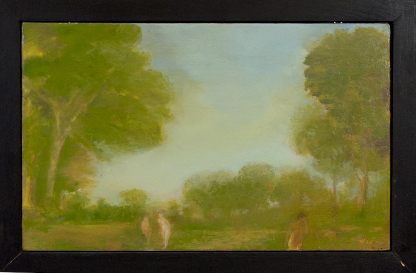 "Three Nudes in Landscape" by Walter Us