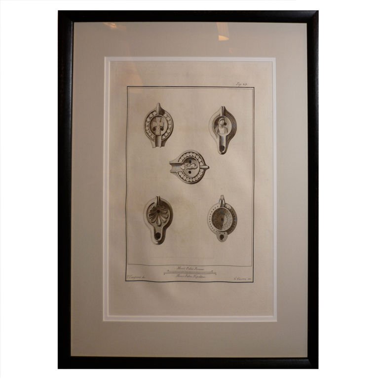 18th Century Italian Etchings of Antiquities
