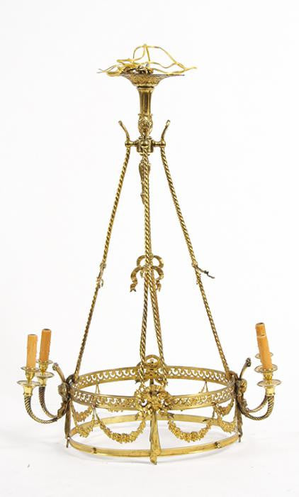 Brass Chandelier
