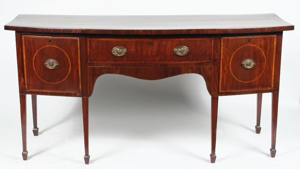 George III Bow Front Sideboard