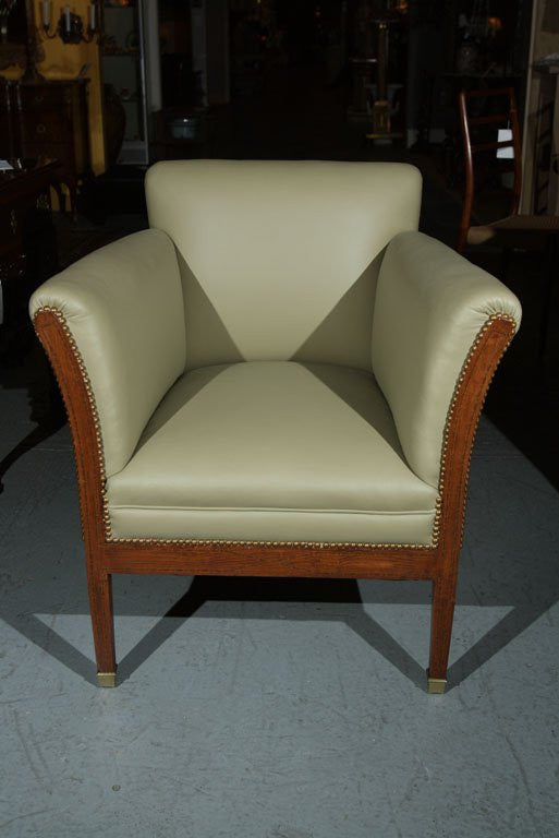 Pair of Vienna Secessionist Influenced Chairs