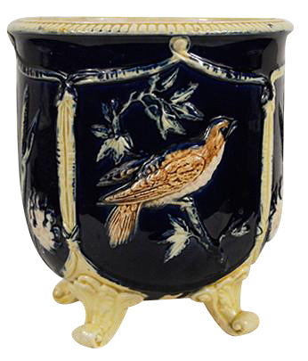 Majolica Footed Jardiniere