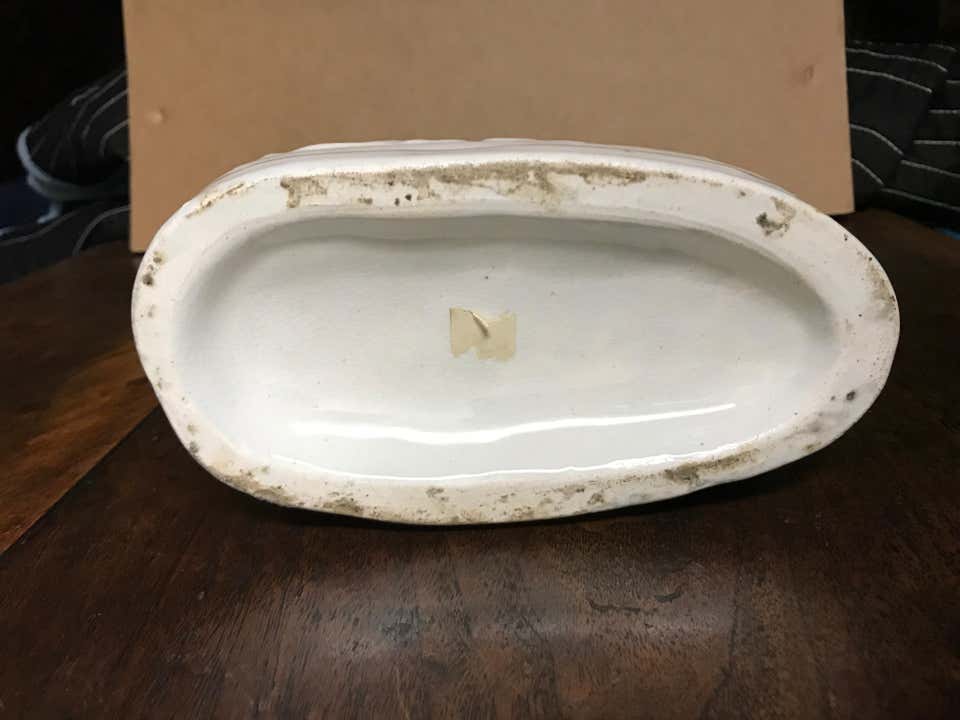 19th Century English Staffordshire Hunter with Dog, Rabbits and Game