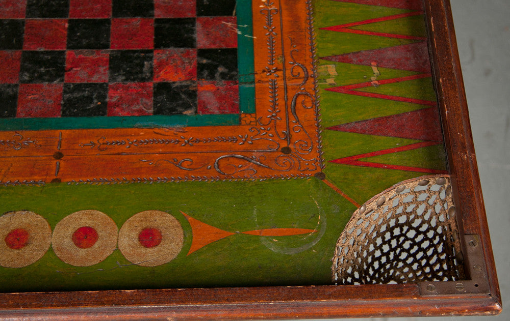 Folk Art Games Table