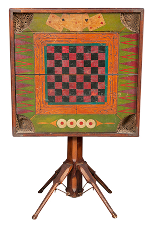 Folk Art Games Table
