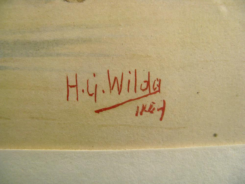 Pair of Watercolors by H. G. Wilda