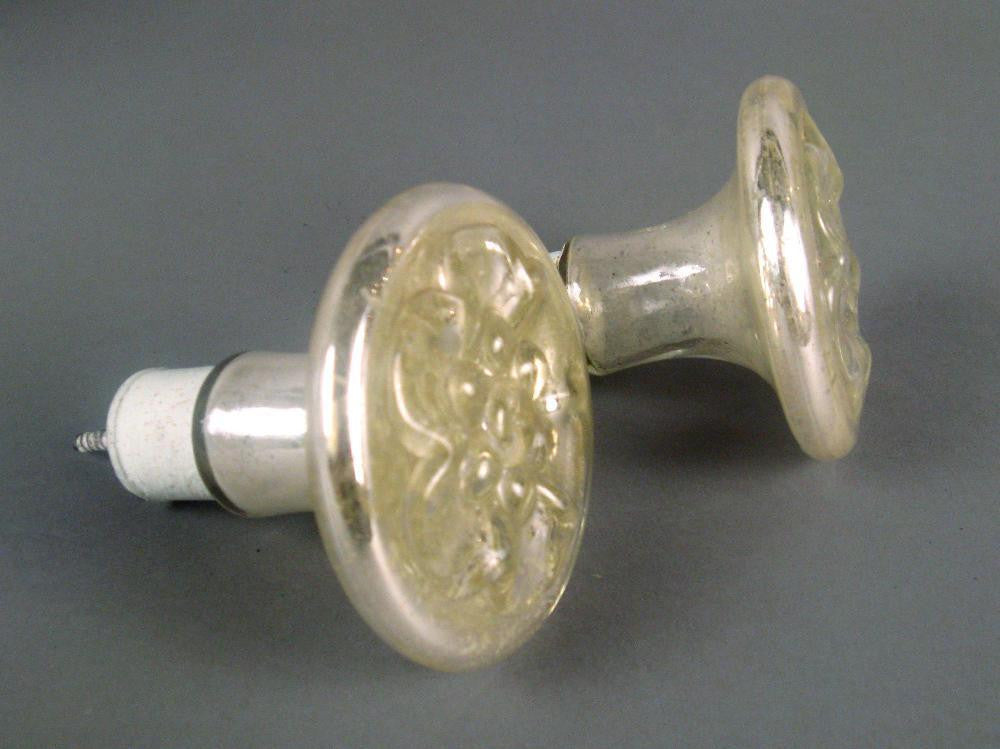 Pair of Mercury Glass Tiebacks