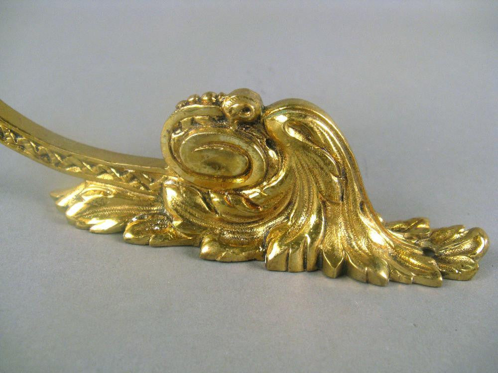French Bronze Dore Tiebacks