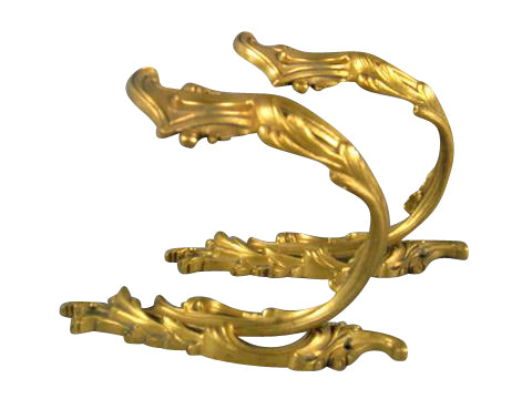 Pair of Bronze Dore Curtain Tiebacks