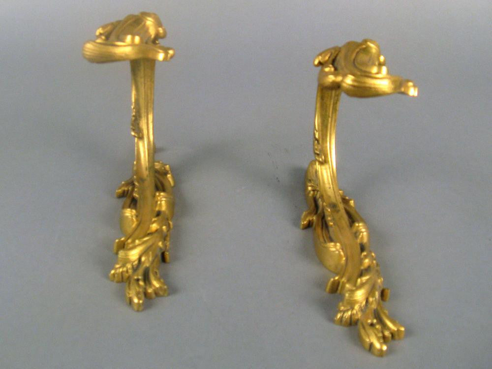 Pair of Bronze Dore Curtain Tiebacks
