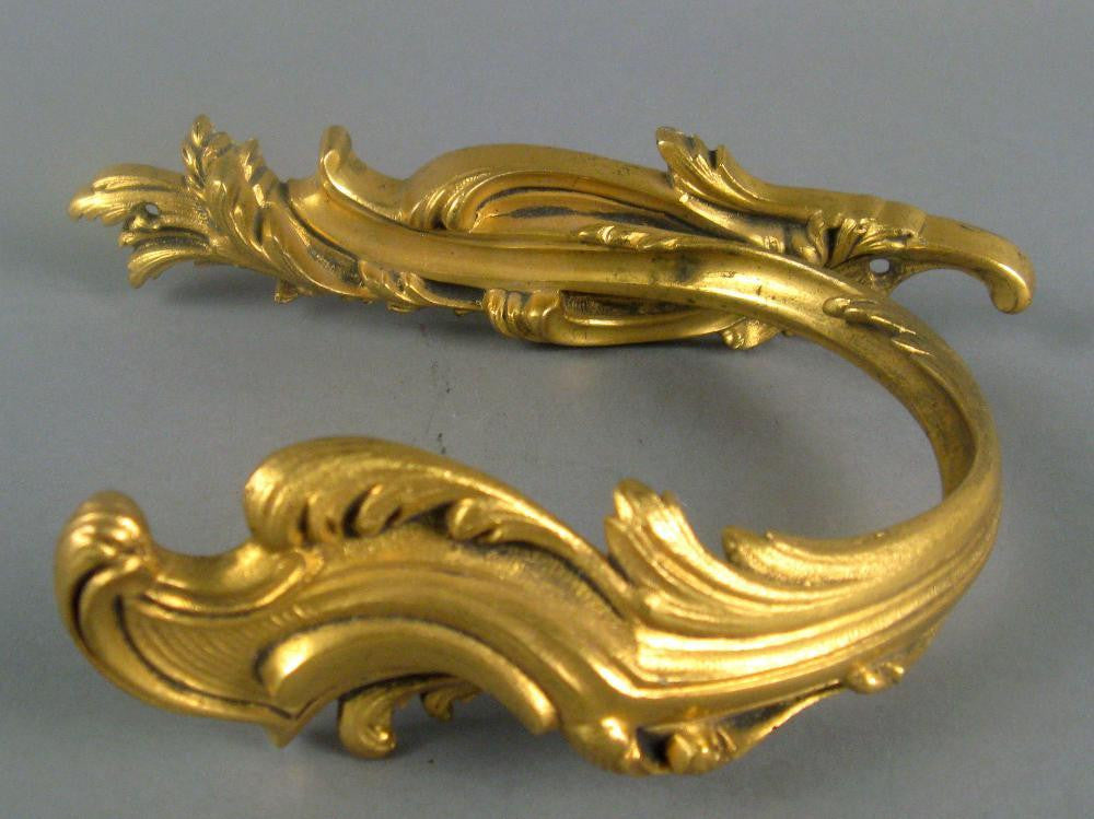 Pair of Bronze Dore Curtain Tiebacks