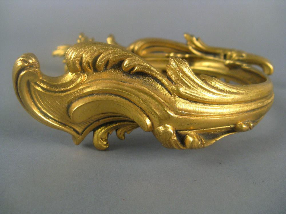 Pair of Bronze Dore Curtain Tiebacks