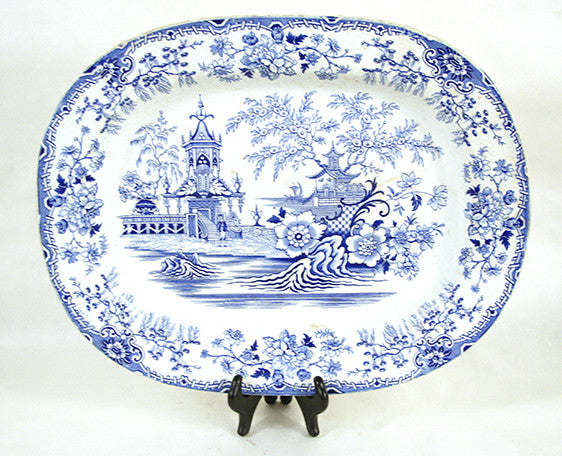 Blue Transfer Platter