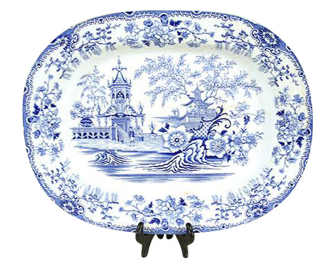 Blue Transfer Platter