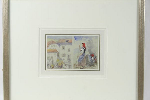 Original Watercolor " Argay"