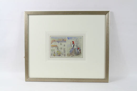 Original Watercolor " Argay"
