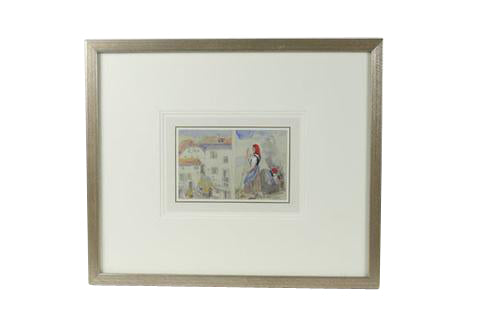 Original Watercolor " Argay"