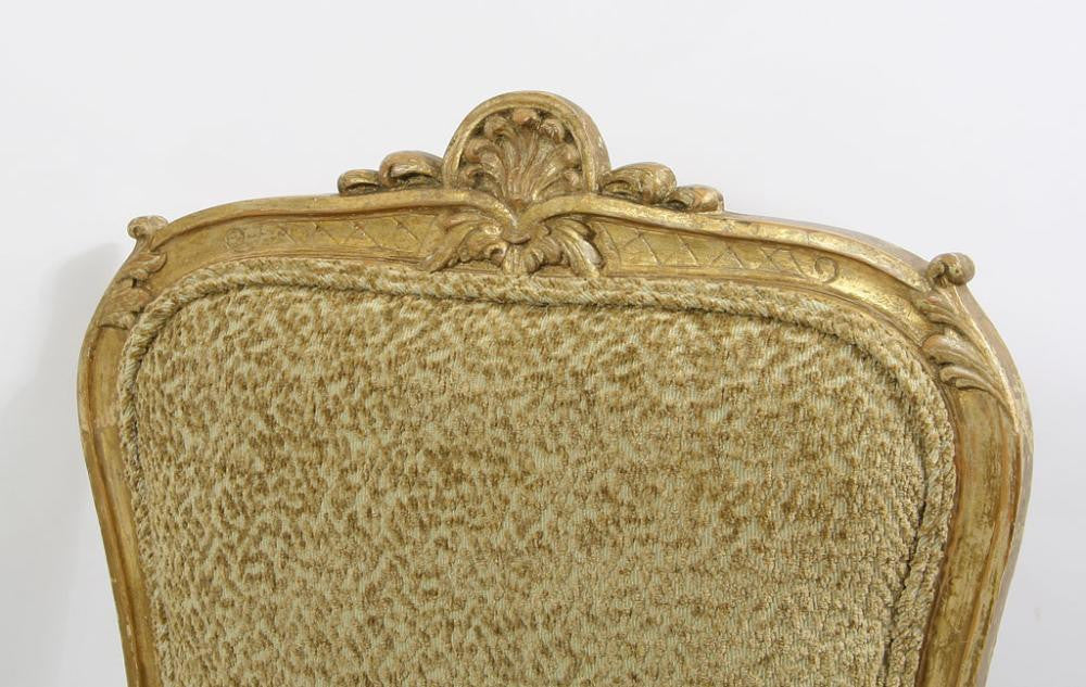 Carved Giltwood Armchair