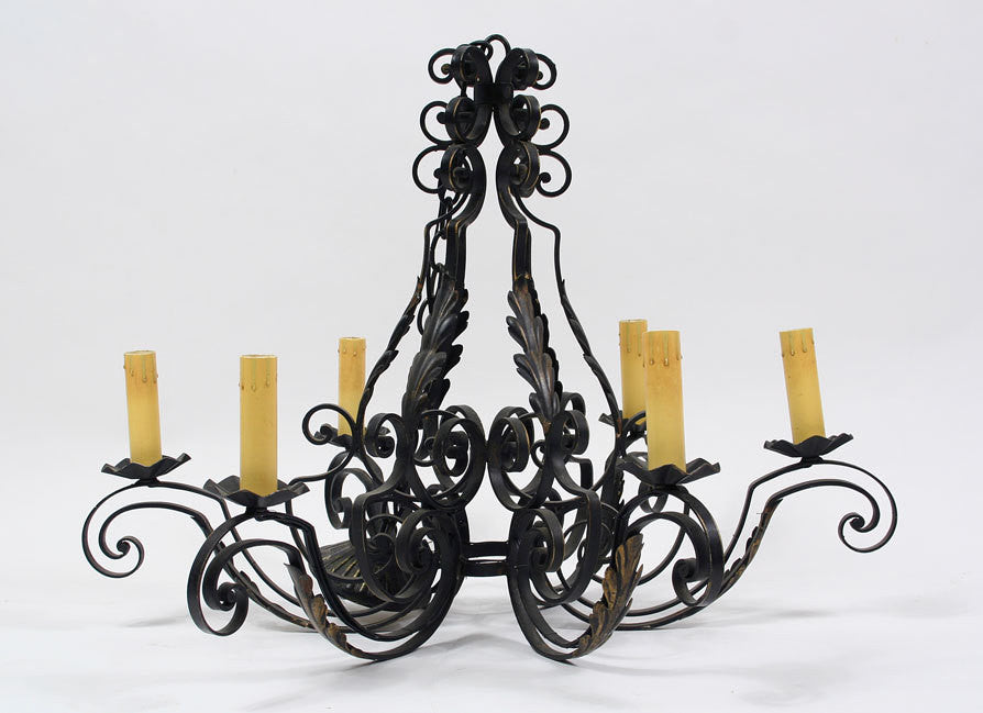 Wrought Iron Chandelier