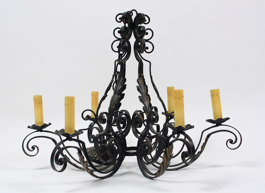 Wrought Iron Chandelier