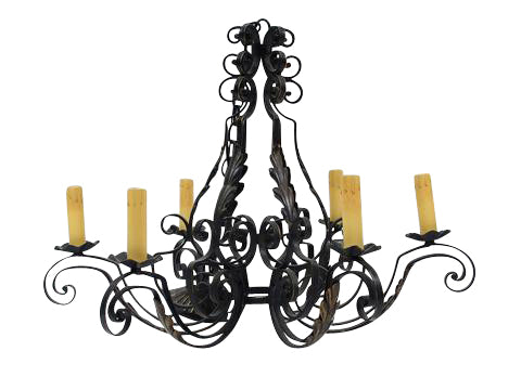 Wrought Iron Chandelier