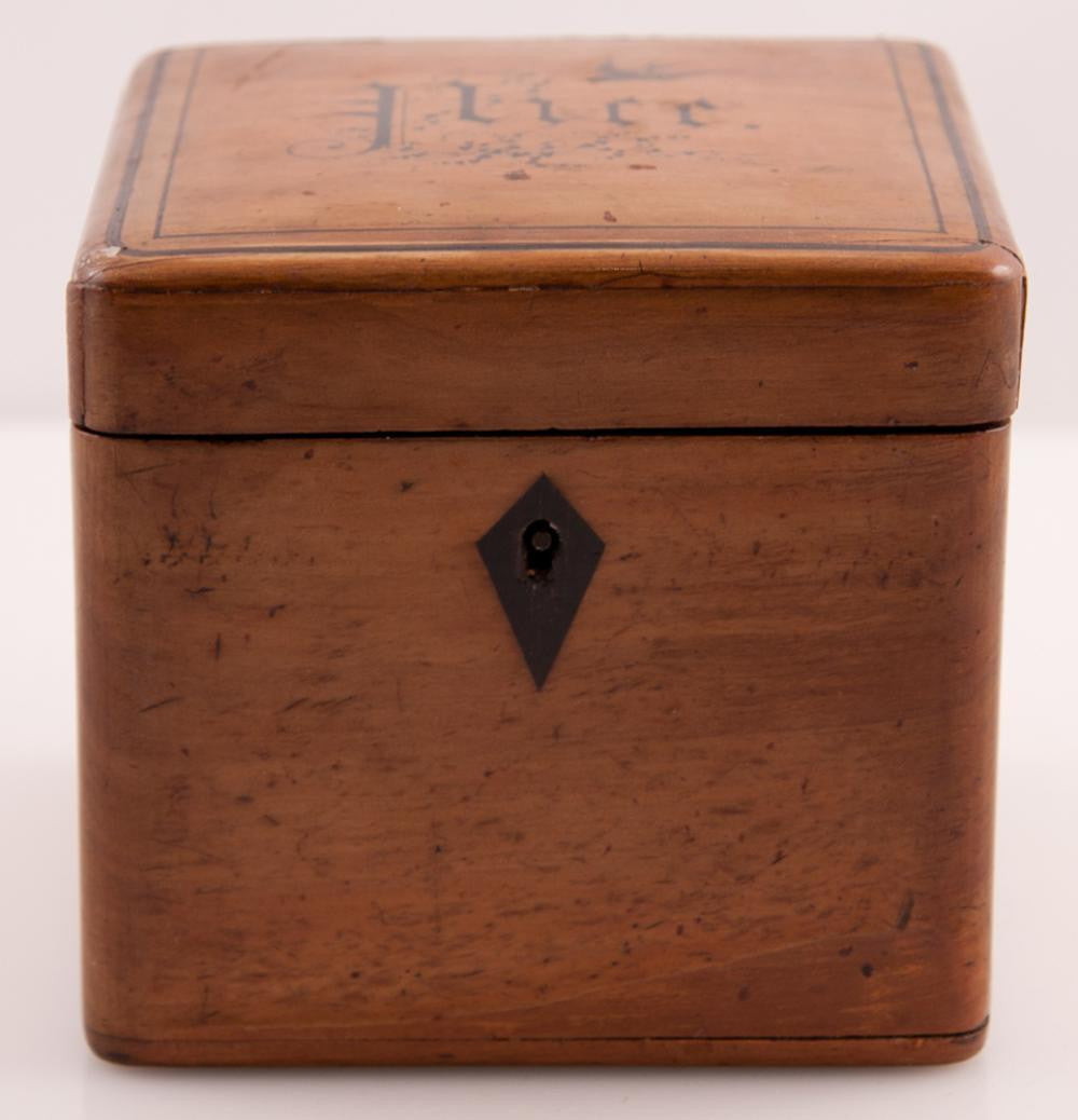 Pearwood Tea Caddy