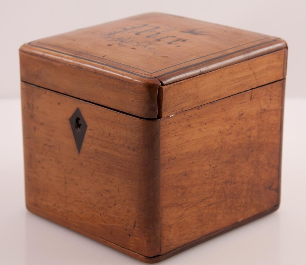 Pearwood Tea Caddy